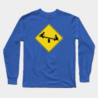 Caution Children At Play Long Sleeve T-Shirt